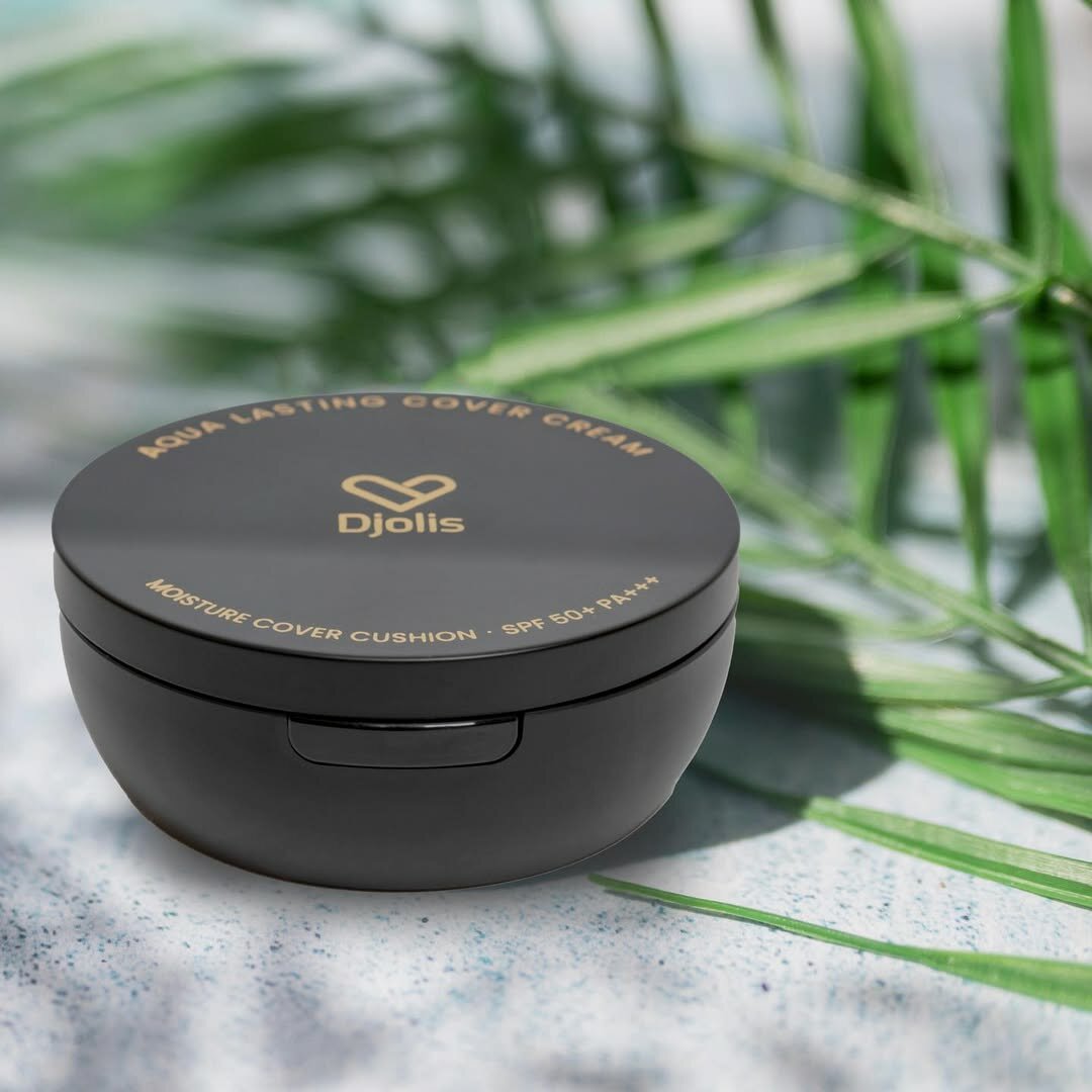 Djolis & Dr.CPU Aqua Lasting Cover Cream – SPF 50+ PA+++ увлажняющий кушон, солнцезащитный крем, 28 мл