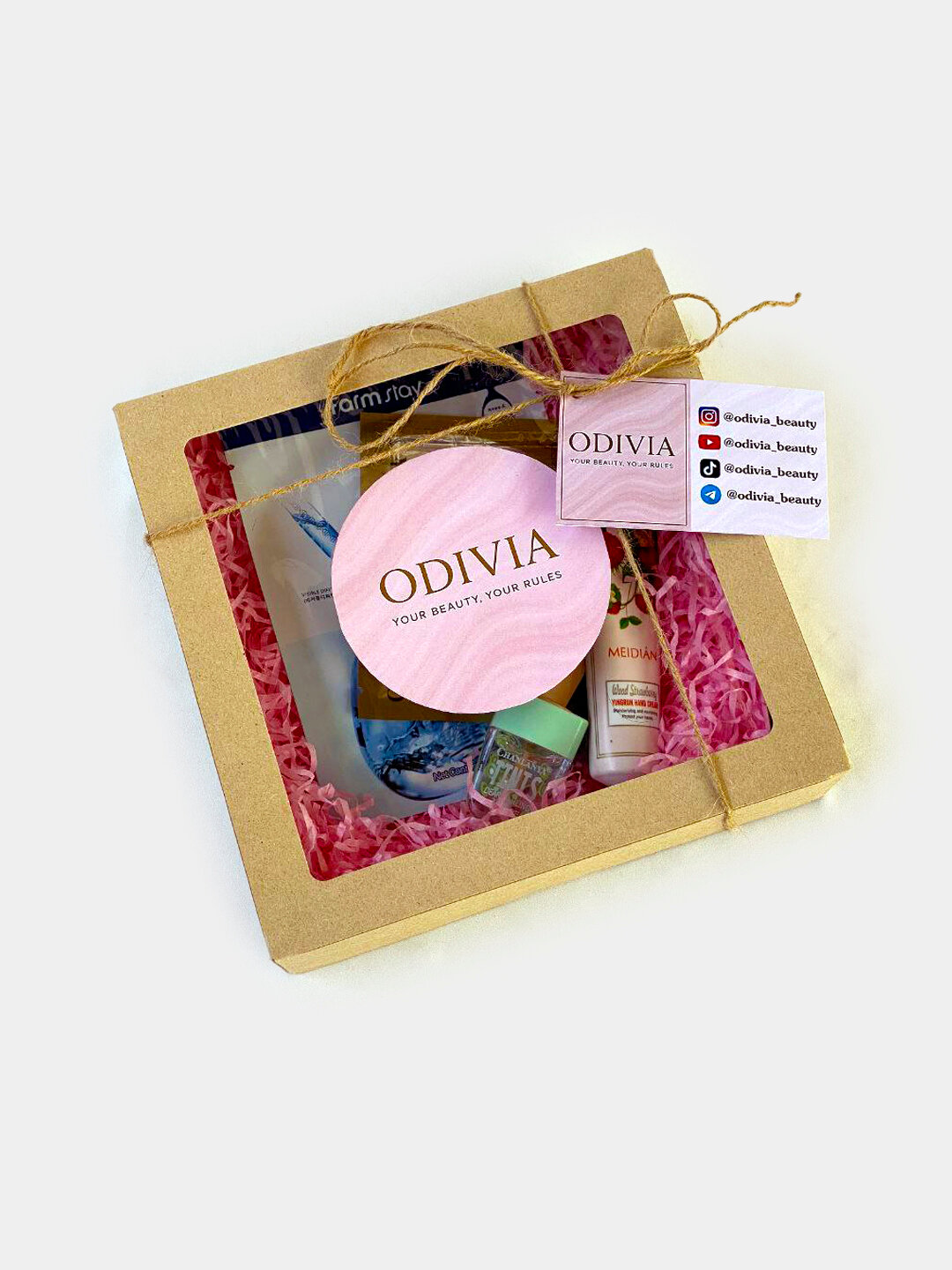 Подарочный набор ODIVIA Soft Care Beauty Box, для всех типов кожи