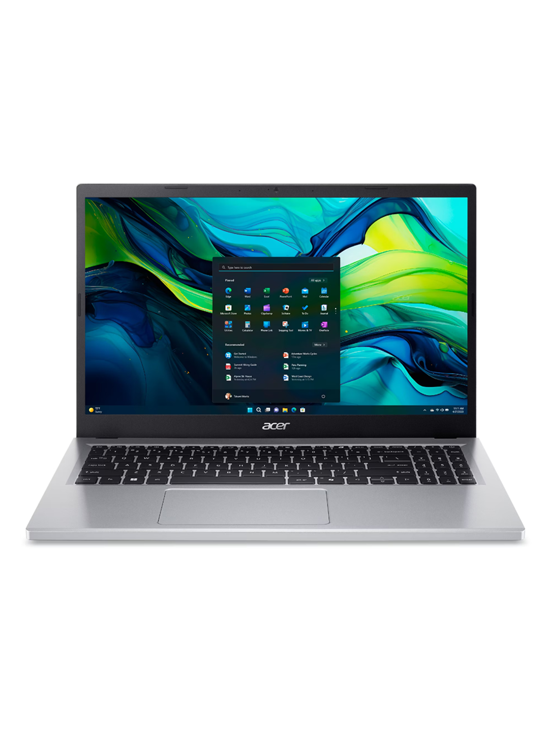 Ноутбук Acer Aspire Go 15 AG15-31P-3947 (NX. KVDAA.002), Core i3-N305, 8/128 ГБ