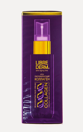 Изображение товара LIBREDERM Коллаген крем омолаживающий для лица, шеи и области декольте 50 мл