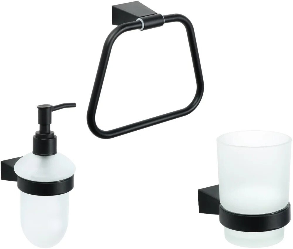 Набор Fixsen Trend Дозатор FX-97812 + Полотенцедержатель FX-97811 + Стакан FX-97806