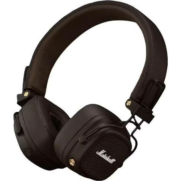 Marshall Major V — Беспроводные накладные наушники с мощным звуком и фирменным стилем