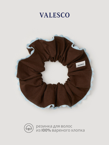 Изображение товара Резинка для волос женская из вареного хлопка_украшение для волос Valesco