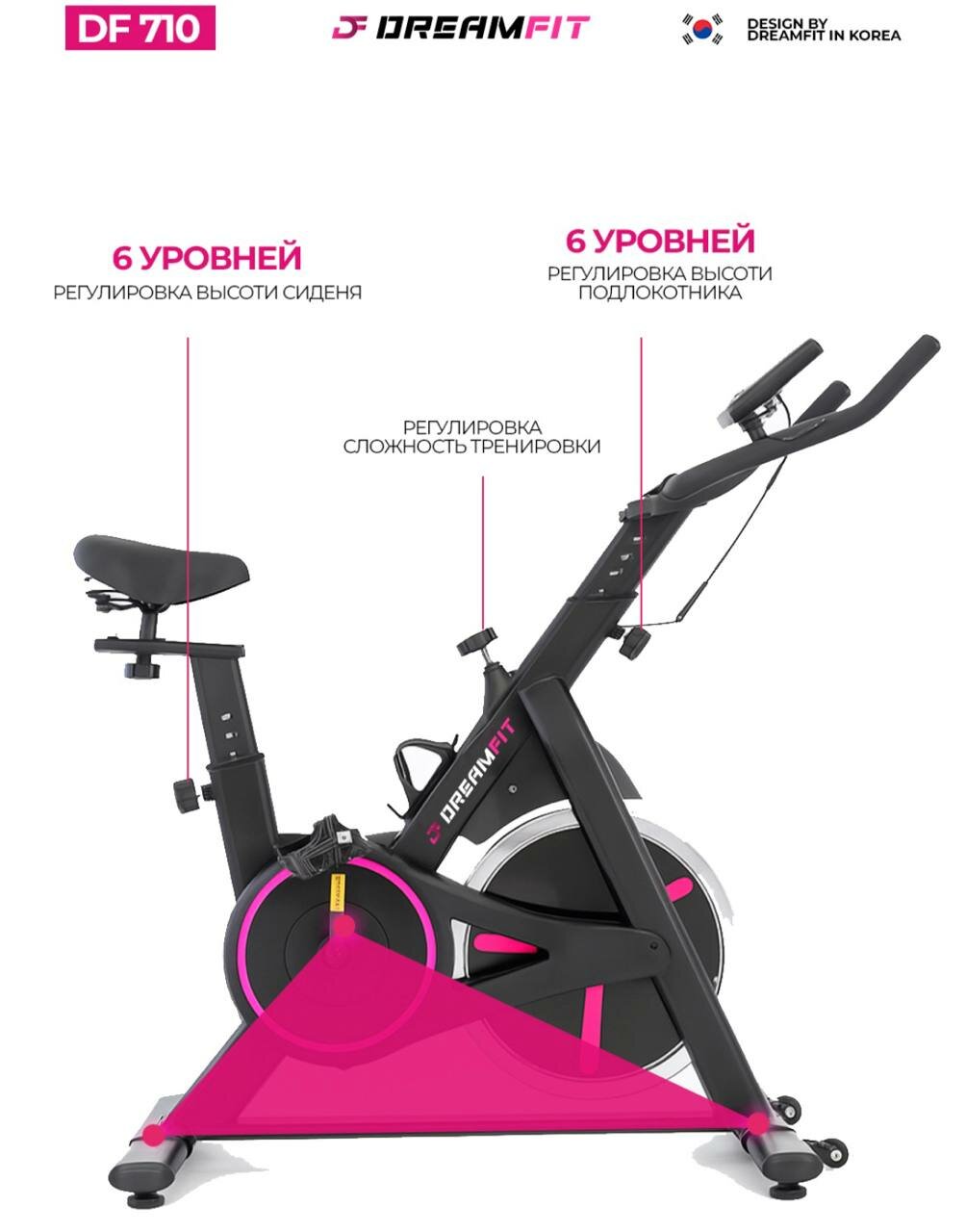 Велотренажёр - 710 — фото 1