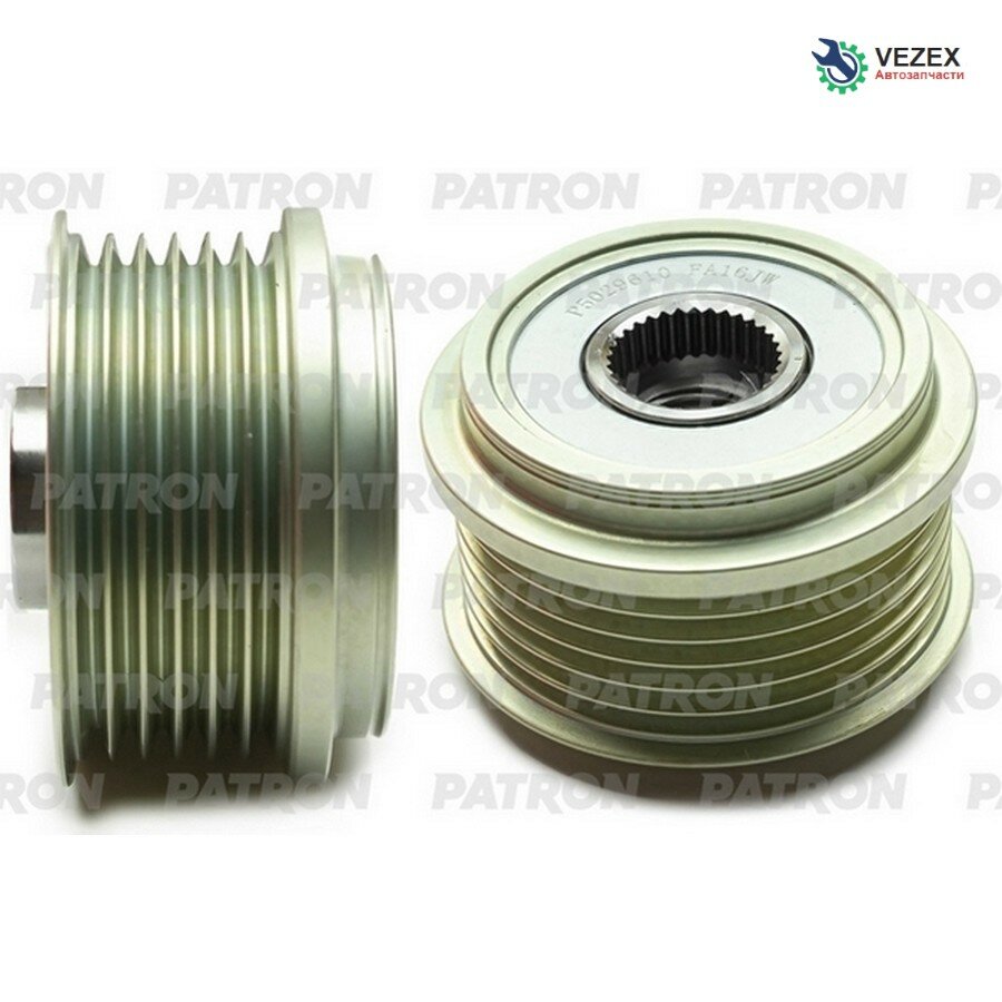 PATRON P5029610 Шкив генератора HYUNDAI I30/Tucson/I20/Accent/I10/Elantra 1.0-2.0 , 10-17, KIA Rio/Picanto/Ceed/Cerato/Optima/Soul/Pro Ceed/Carens 1.0-2.0 , 09-17 P5029610