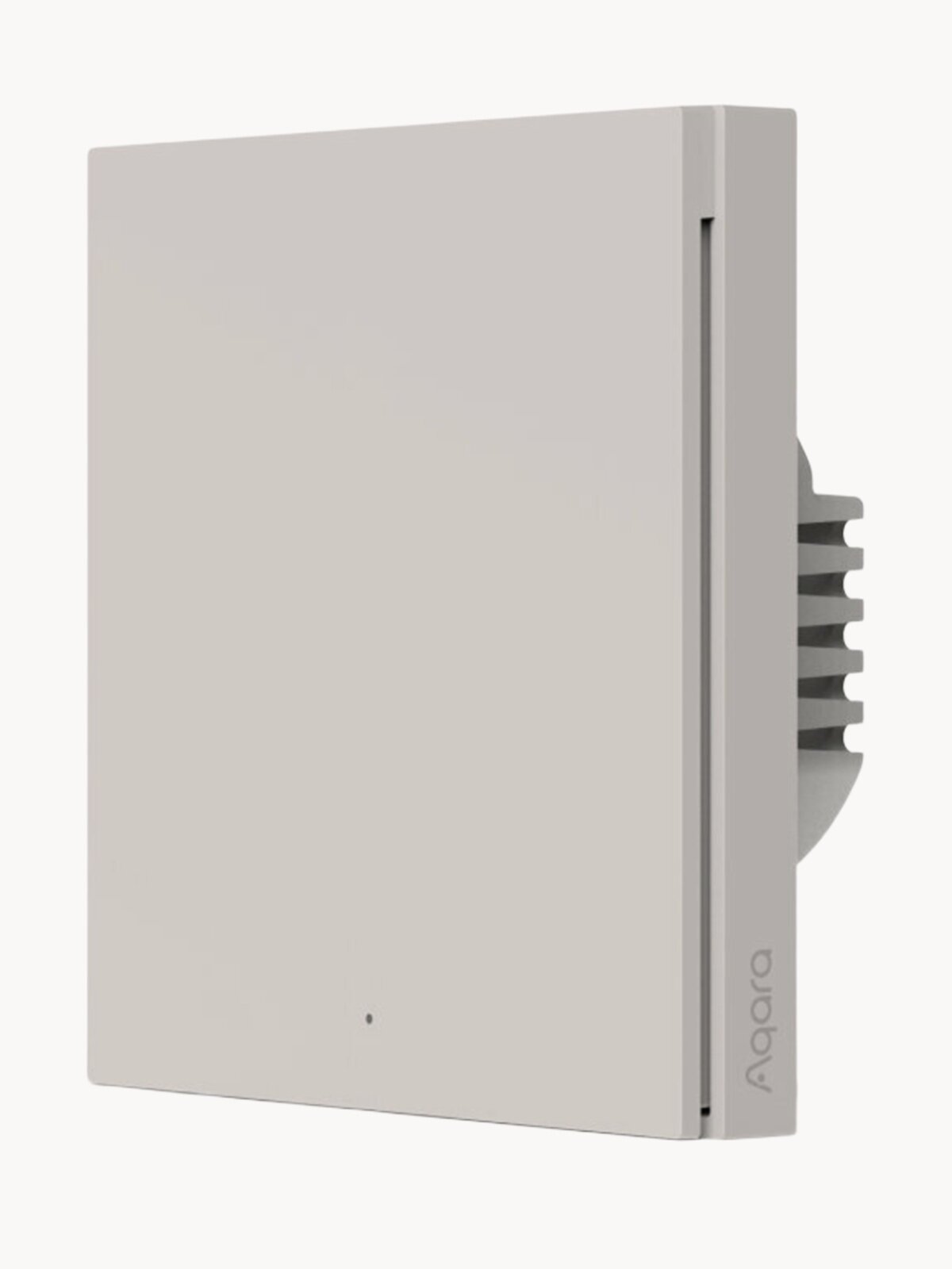 Умный выключатель одноклавишный с нейтралью Aqara H1 WS-EUK03_tp, тауп