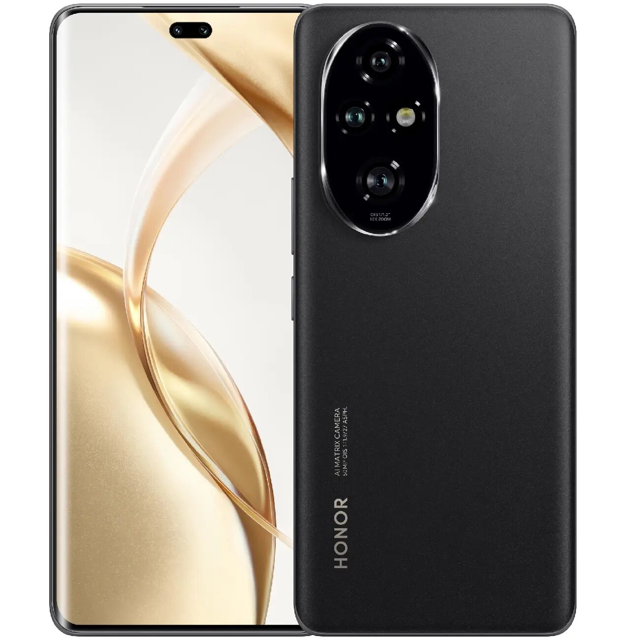 Смартфон Honor 200 Pro 12/512GB, черный, 6.78", AMOLED, 5G, Android, быстрая зарядка, оригинал