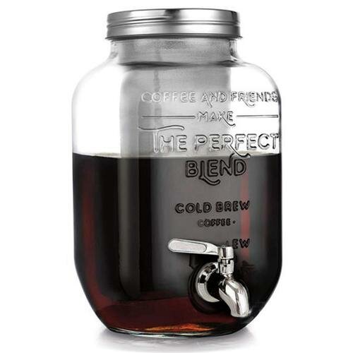 Кофейная машина кофемашина со стеклянным карабином и льдом холодный баллончик и чайный пузырек