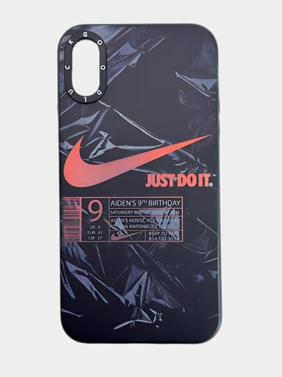 Чехол для iPhone X с логотипом Nike спортивный чехол спортивный чехол iPhone