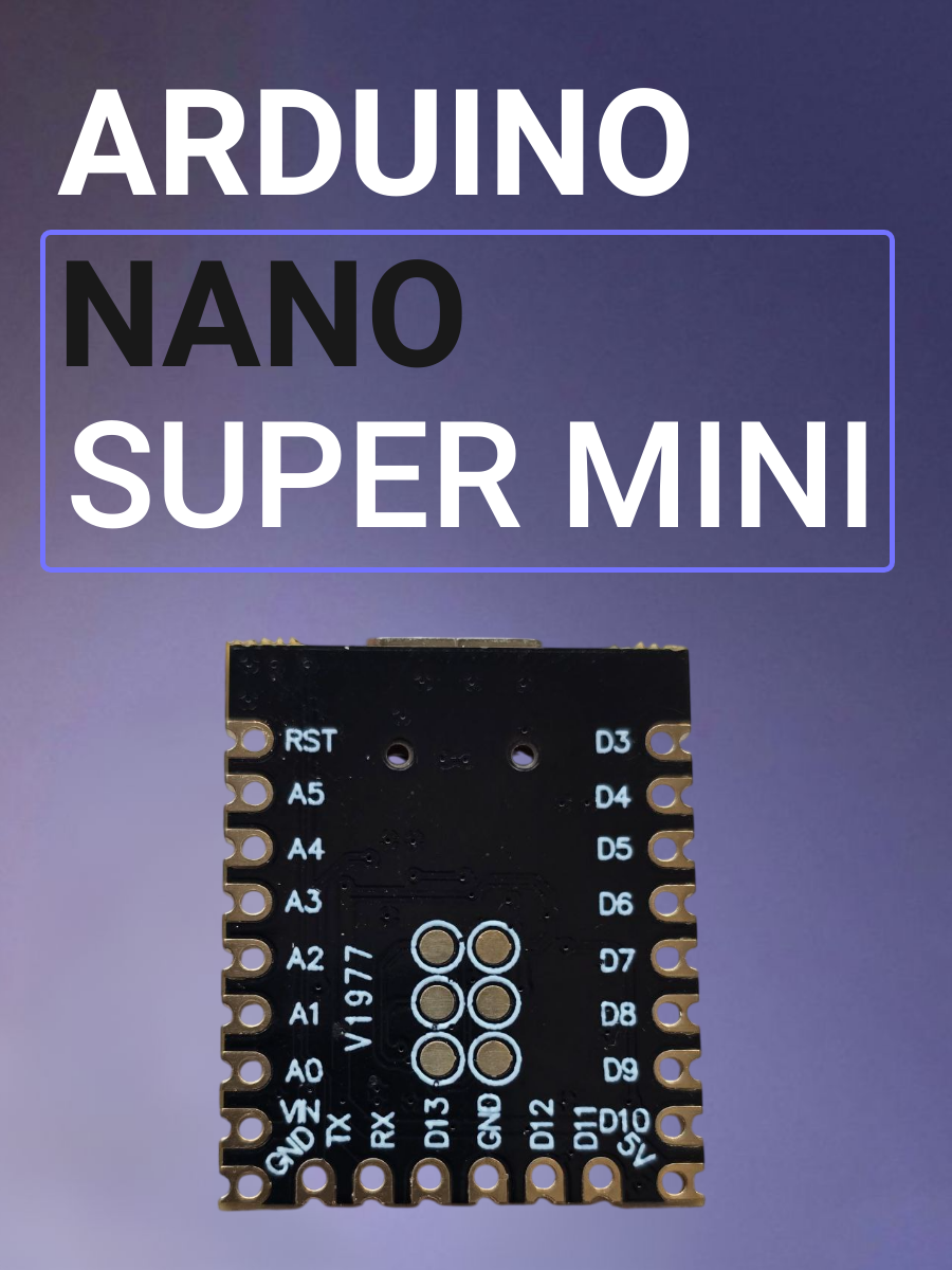 Arduino NANO Super Mini Atmega328 CH340 Type-C (пины не припаяны) — фото 1