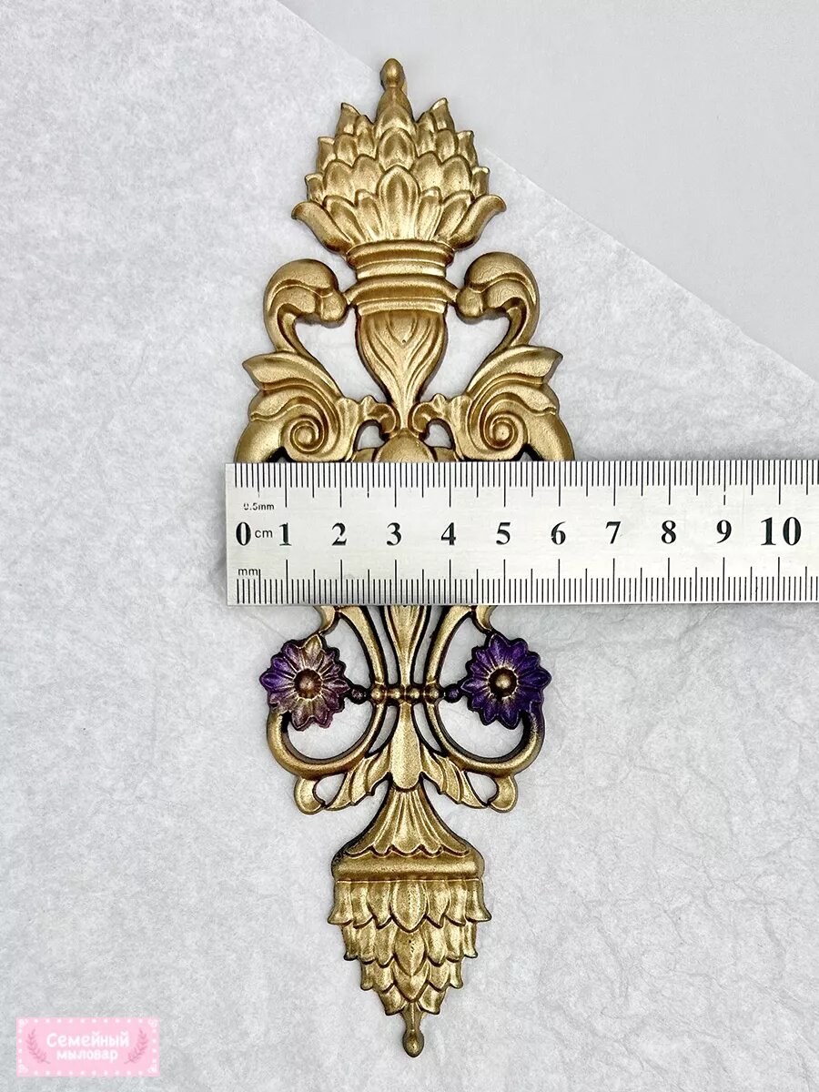 Силиконовая форма / молд для рукоделия "Лепнина" — фото 1