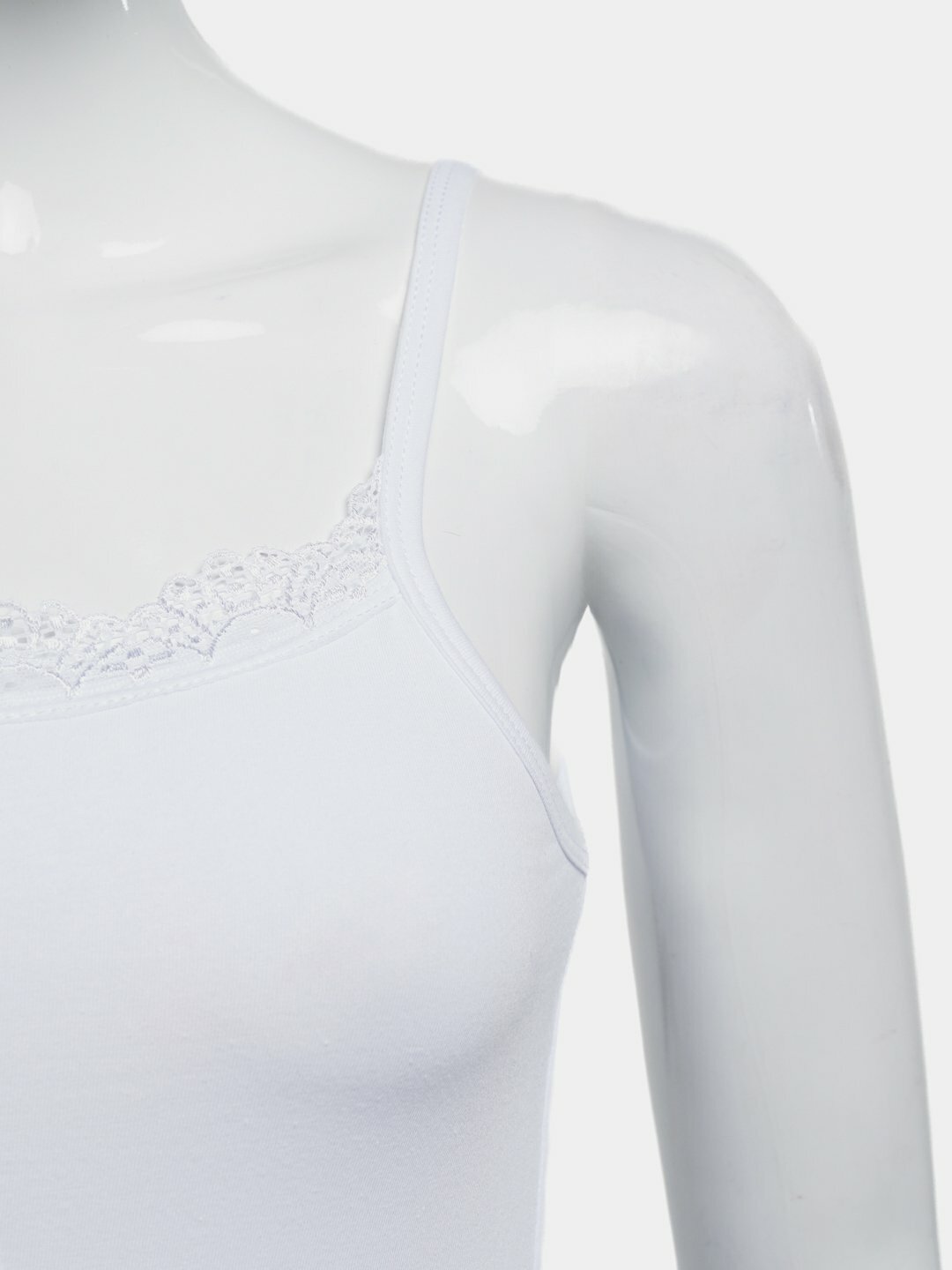 Майка M, размер M, белый 1981 — фото 1