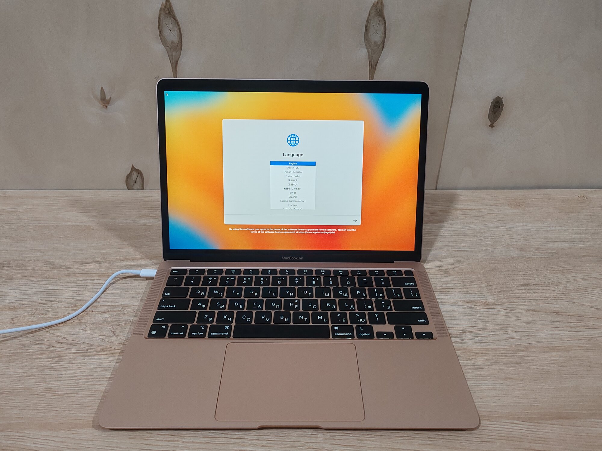 Ноутбук Apple MacBook Air 13 M1/8/256GB Gold (MGND3) — купить в