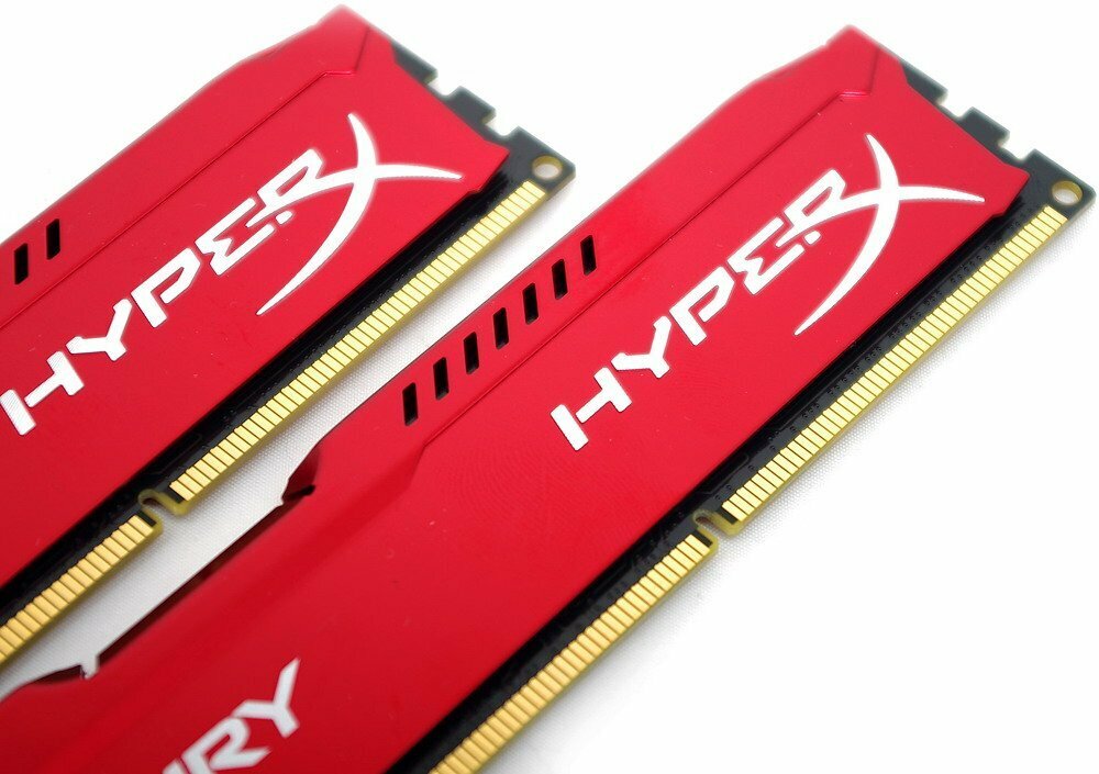 Оперативная память HyperX Fury RED DDR3 1866 МГц 2x8GB (16gb) — фото 1