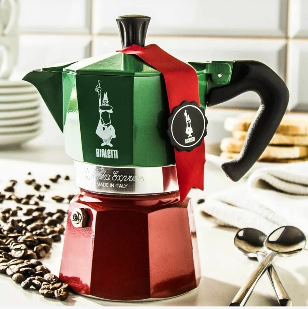 Bialetti 5322 Moka ExpressTricolor 3 порции