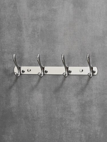 Изображение товара Держатель для полотенец РМС A5028, хромированное покрытие, 4 крючка