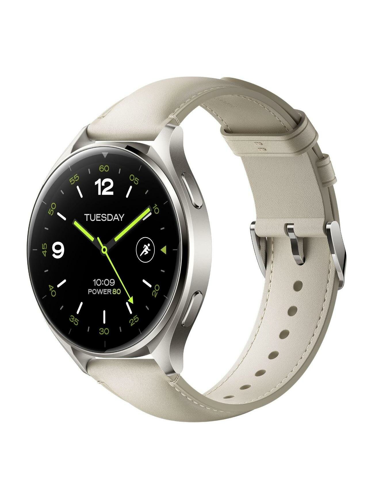 Смарт-часы Xiaomi Watch 2 Titan Gray Case White Strap (BHR9306GL) — фото 1