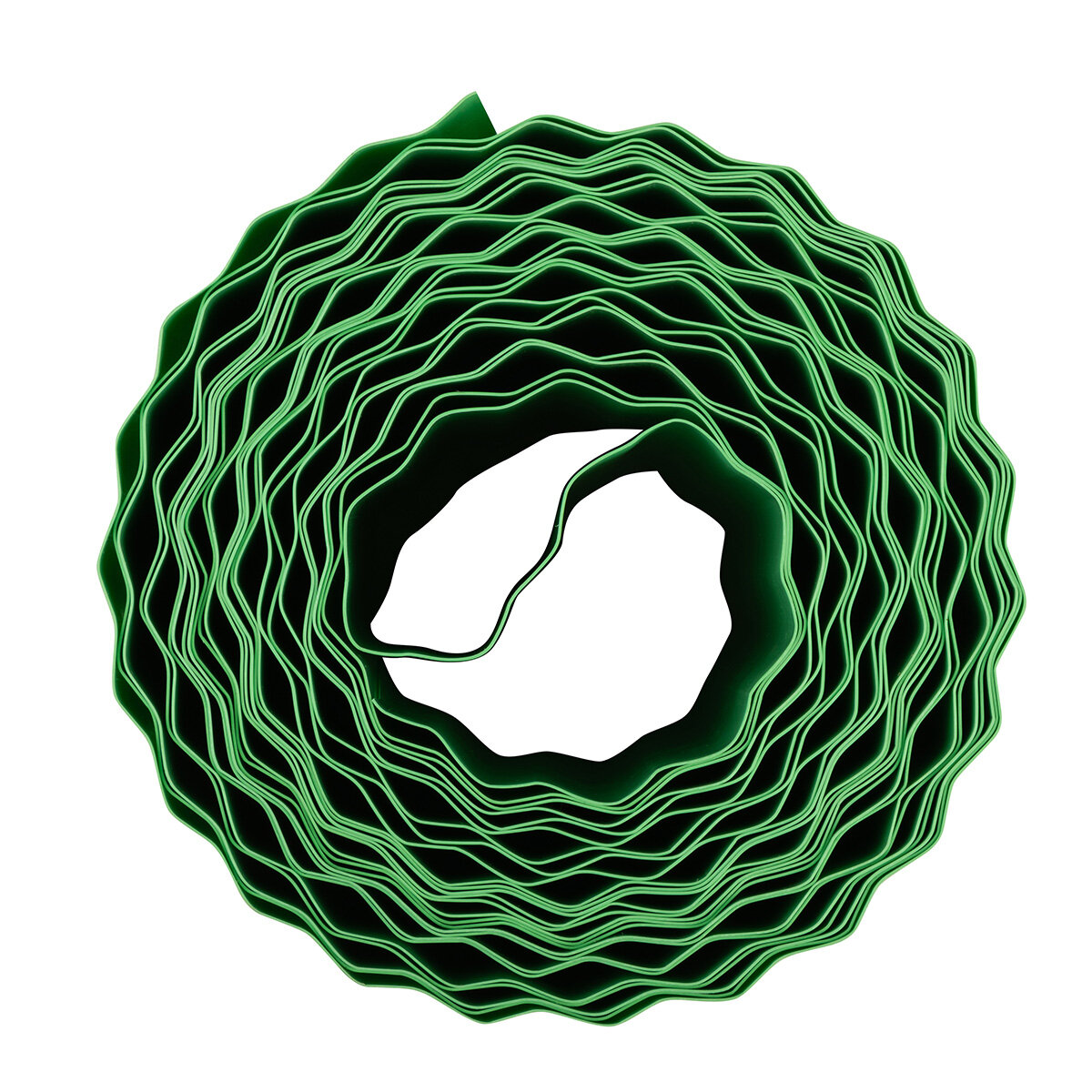 Бордюрная лента Комфорт 15 см x 9 м 06 мм пластик зеленая