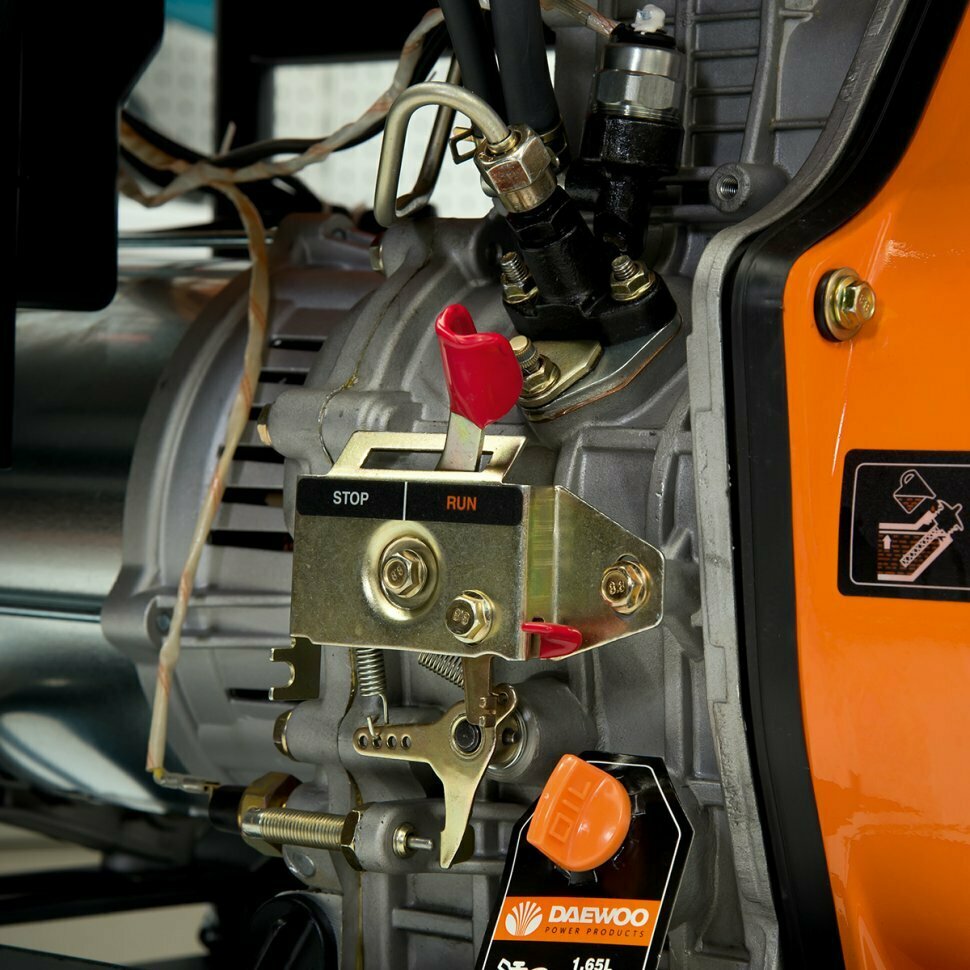 Дизельный генератор Daewoo Power - фото №7