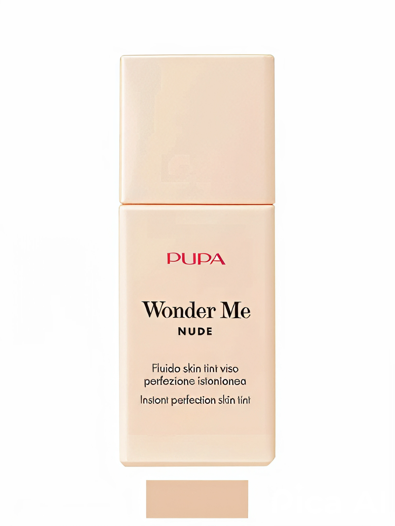 PUPA Тональная основа Skin Tint для лица WONDER ME NUDE тон 010 Фарфор