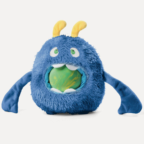 Изображение товара Игрушка для собак мягкая "Синий тролль с мячиком", бренд Triol, размер 15*19 см