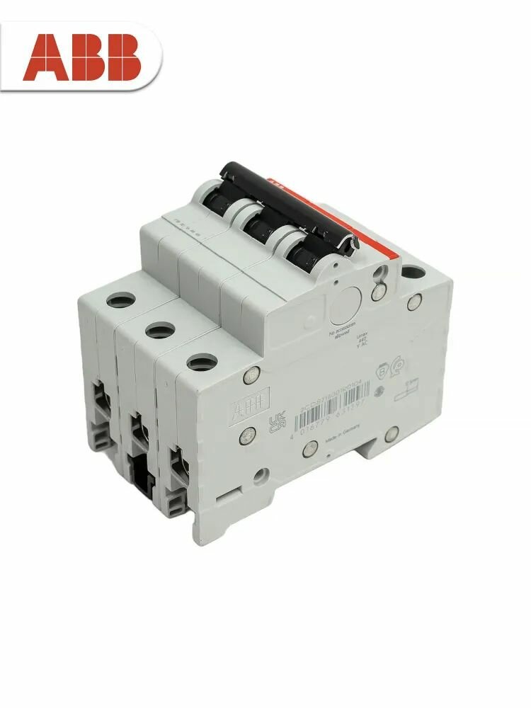 Автоматический выключатель ABB SH203L 3P 25А тип С 4,5 кА 400 В