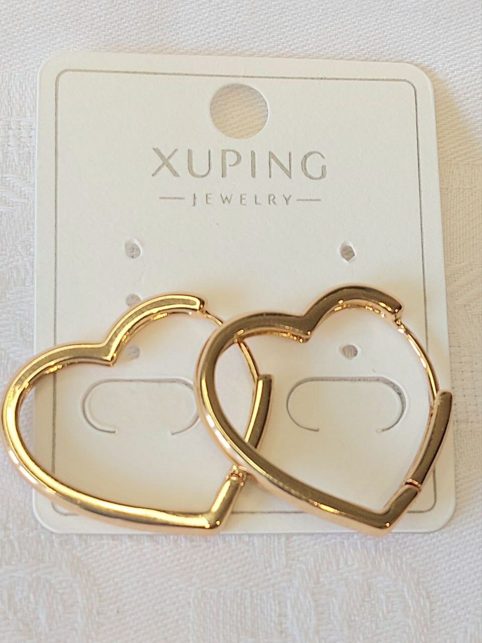 Серьги конго XUPING JEWELRY