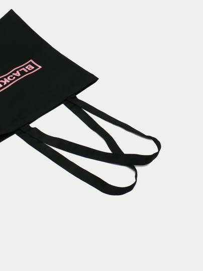 Сумка шоппер , фактура зернистая, черный — фото 1