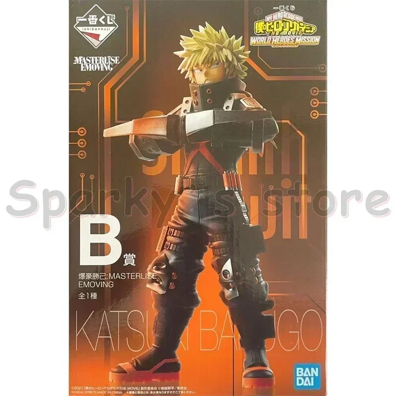 Bandai Original Ichiban KUJI MY HERO ACADEMIA фигурка Katsuki Bakugo, Katsuki Bakugo-35, 15 cm