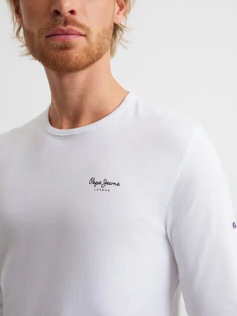 Лонгслив Pepe Jeans, размер XL, , белый — фото 1