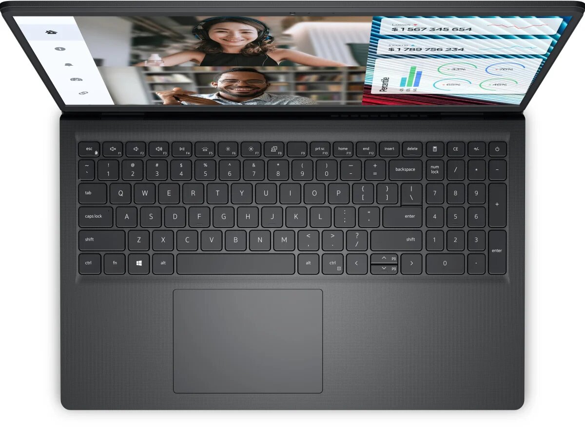 Dell Vostro 15 3530 с Intel Core i3, 8ГБ ОЗУ, SSD 512ГБ и экраном 120Гц — для работы и учёбы