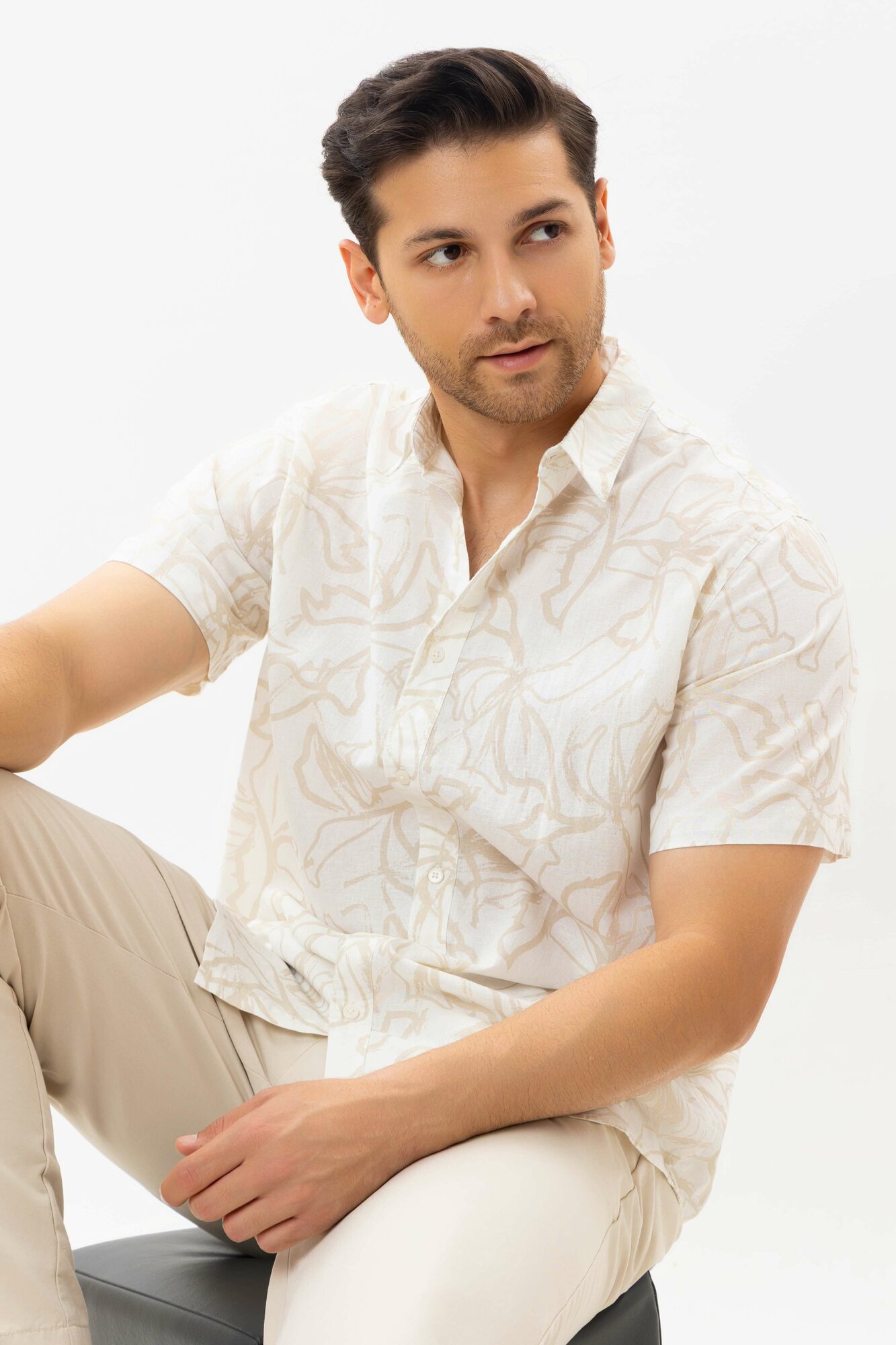 Рубашка TERRA PRO, размер L, white — фото 1