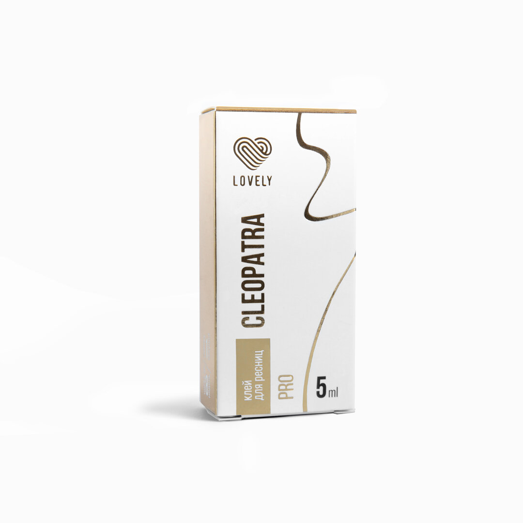 Клей для ресниц Lovely "CLEOPATRA", прочное крепление, удобство использования