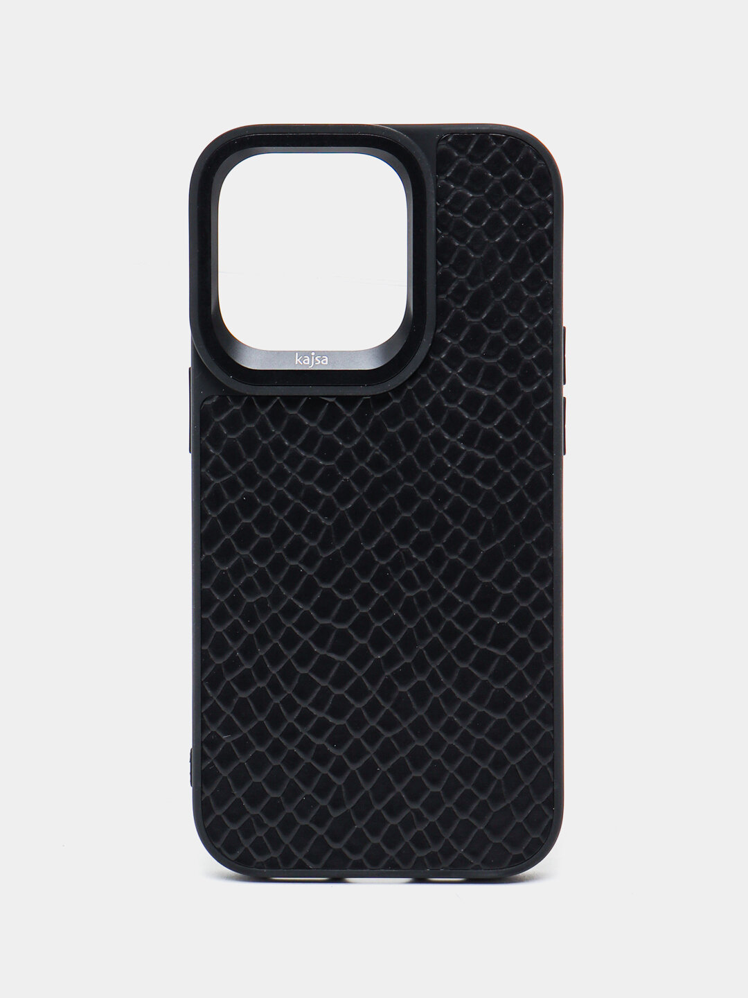 Кожаный чехол KAJSA для iPhone 14 Pro Max Черный
