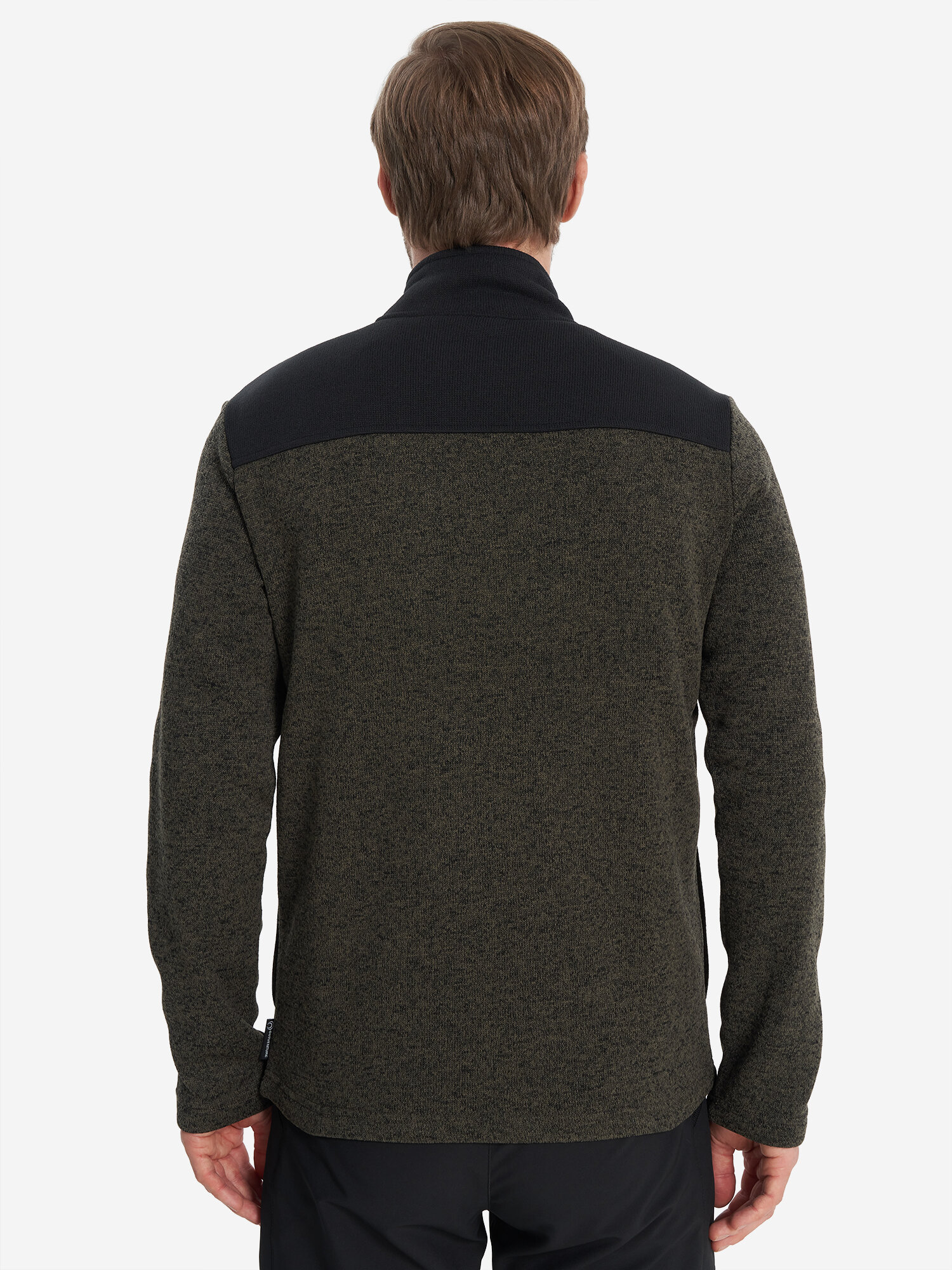 Джемпер OUTVENTURE, размер 50, коричневый, черный — фото 1