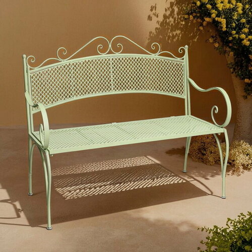 Изображение товара Садовая скамейка Джиордано 108*91 см, металл, Edelman, 1023701