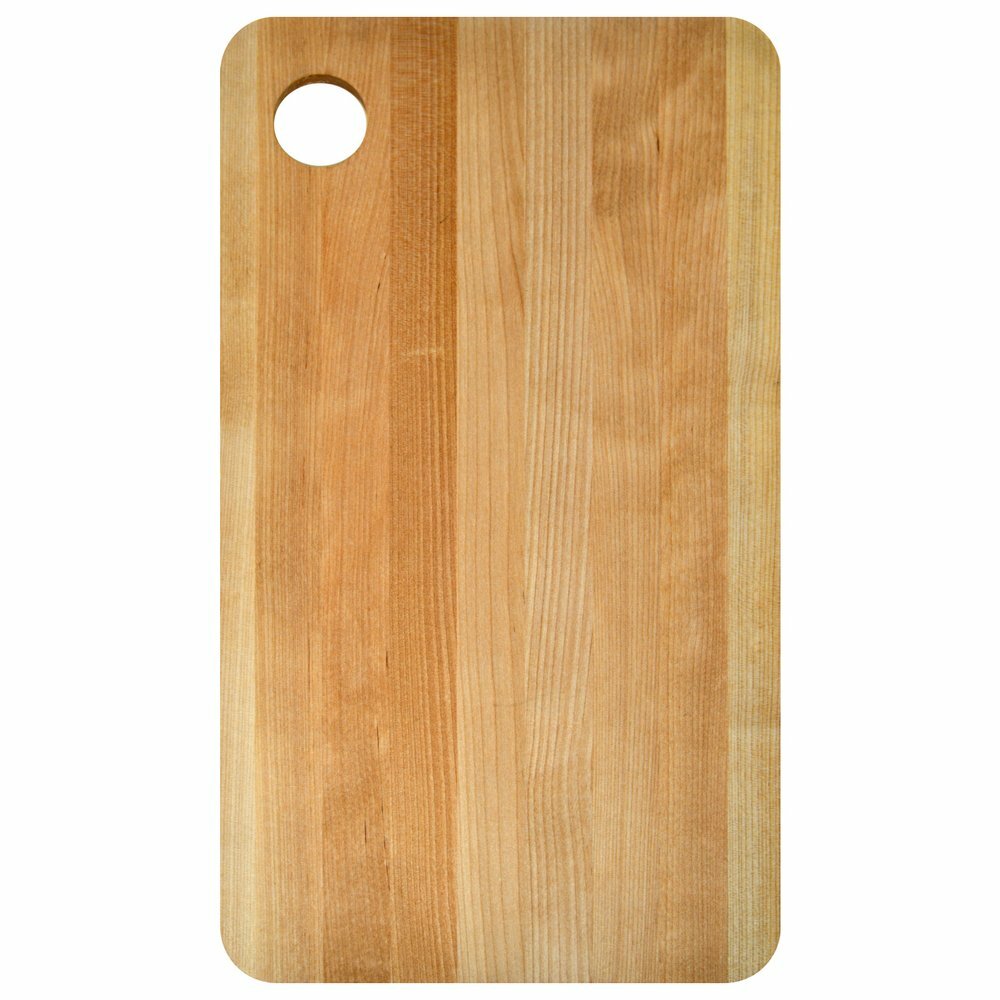 Доска разделочная Мультидом береза масло прямоугольная 18x31x08см