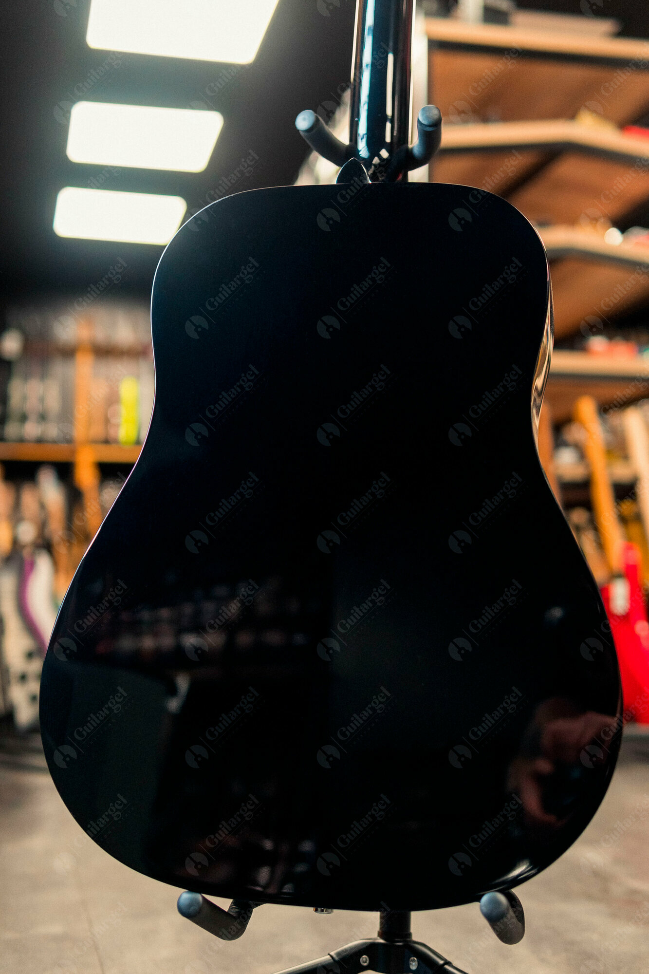Акустическая гитара Fender CD-60S Black WN — фото 1