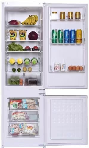 Встраиваемый холодильник Haier HRF225WBRU, белый