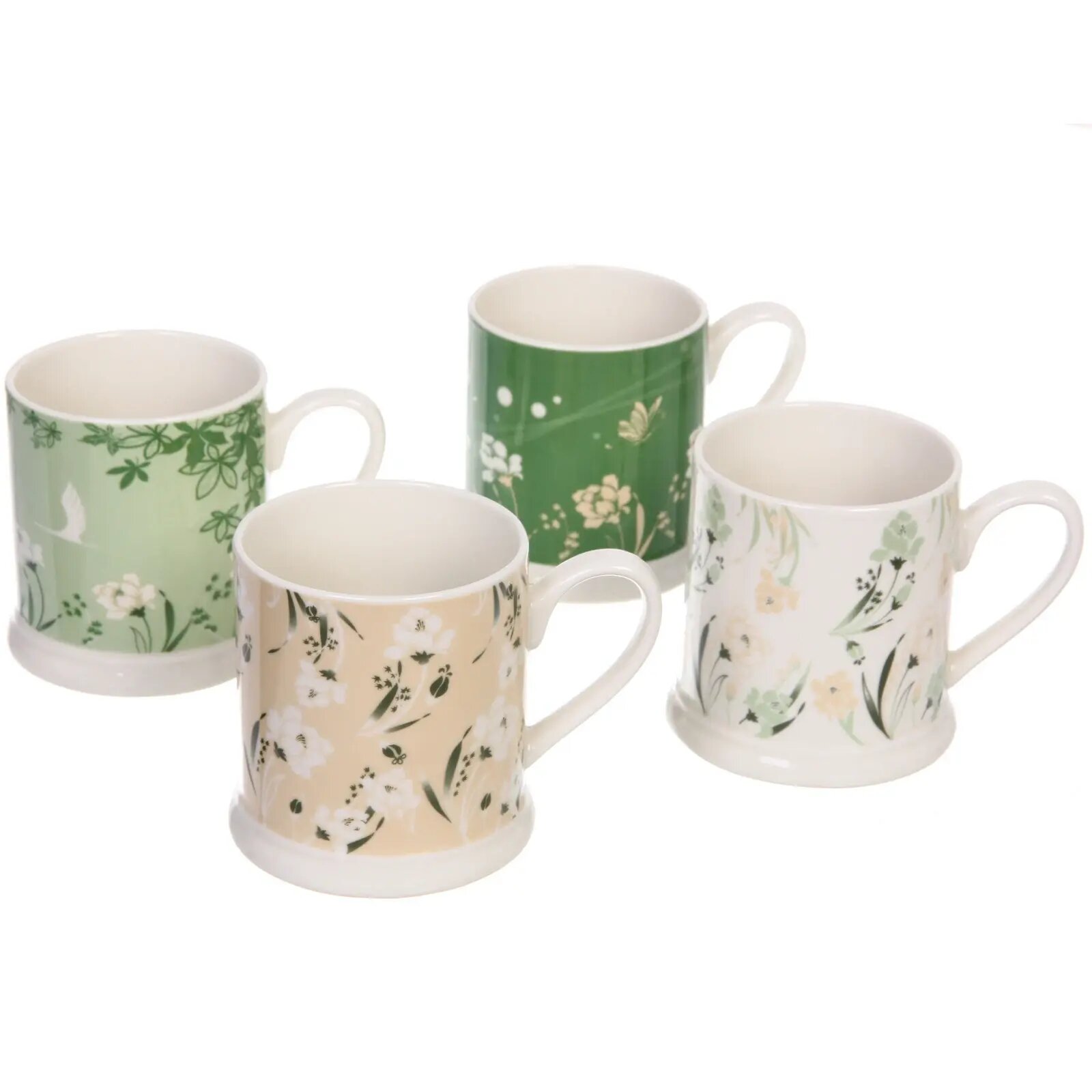 Кружка керамическая 380мл «Палитра природы» цвета в ассортименте для горячих напитков