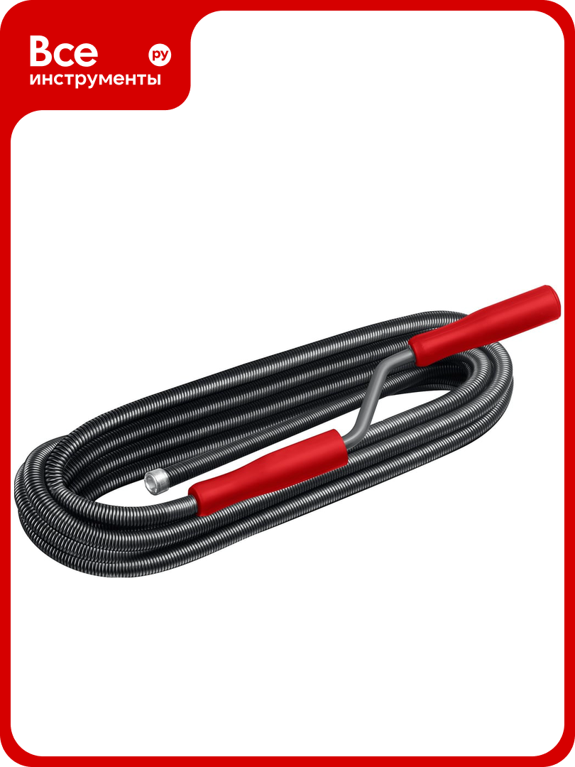 Сантехнический трос СИБИН 5 м  d 13 мм 51913 05