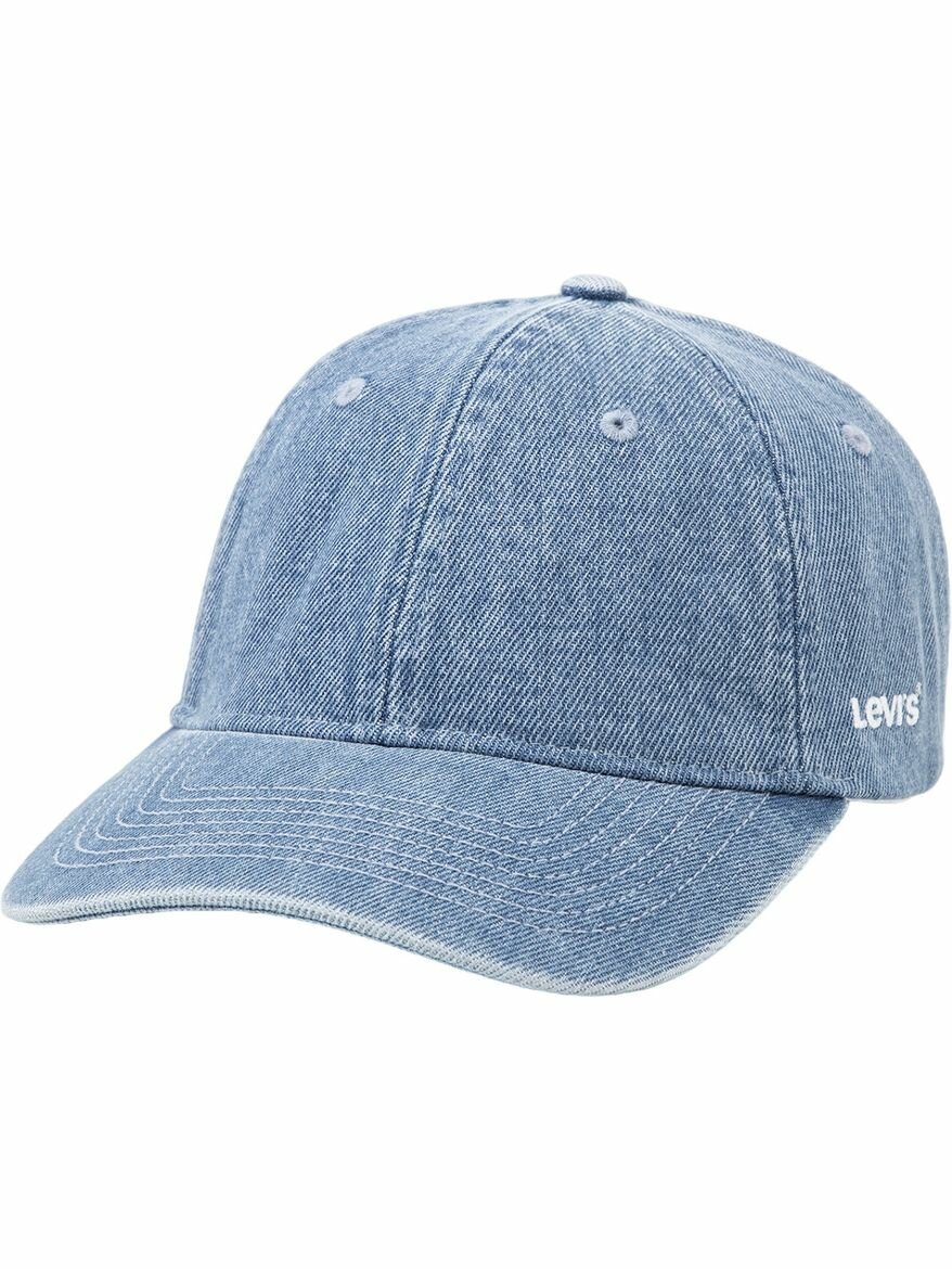 Бейсболка Levi's Essential Cap для женщин, размер OS, голубой,