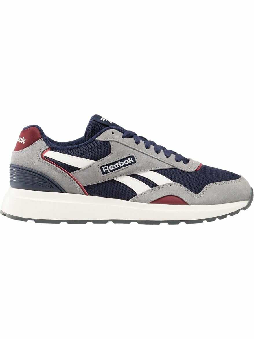 Кроссовки Reebok GL1100, полнота F, размер 9,5 US, синий/серый