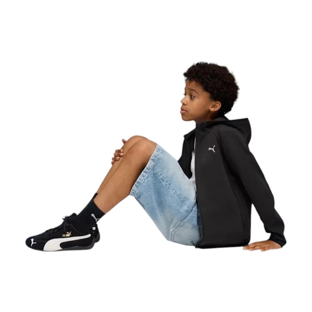 Толстовка PUMA, размер 140, черный — фото 1