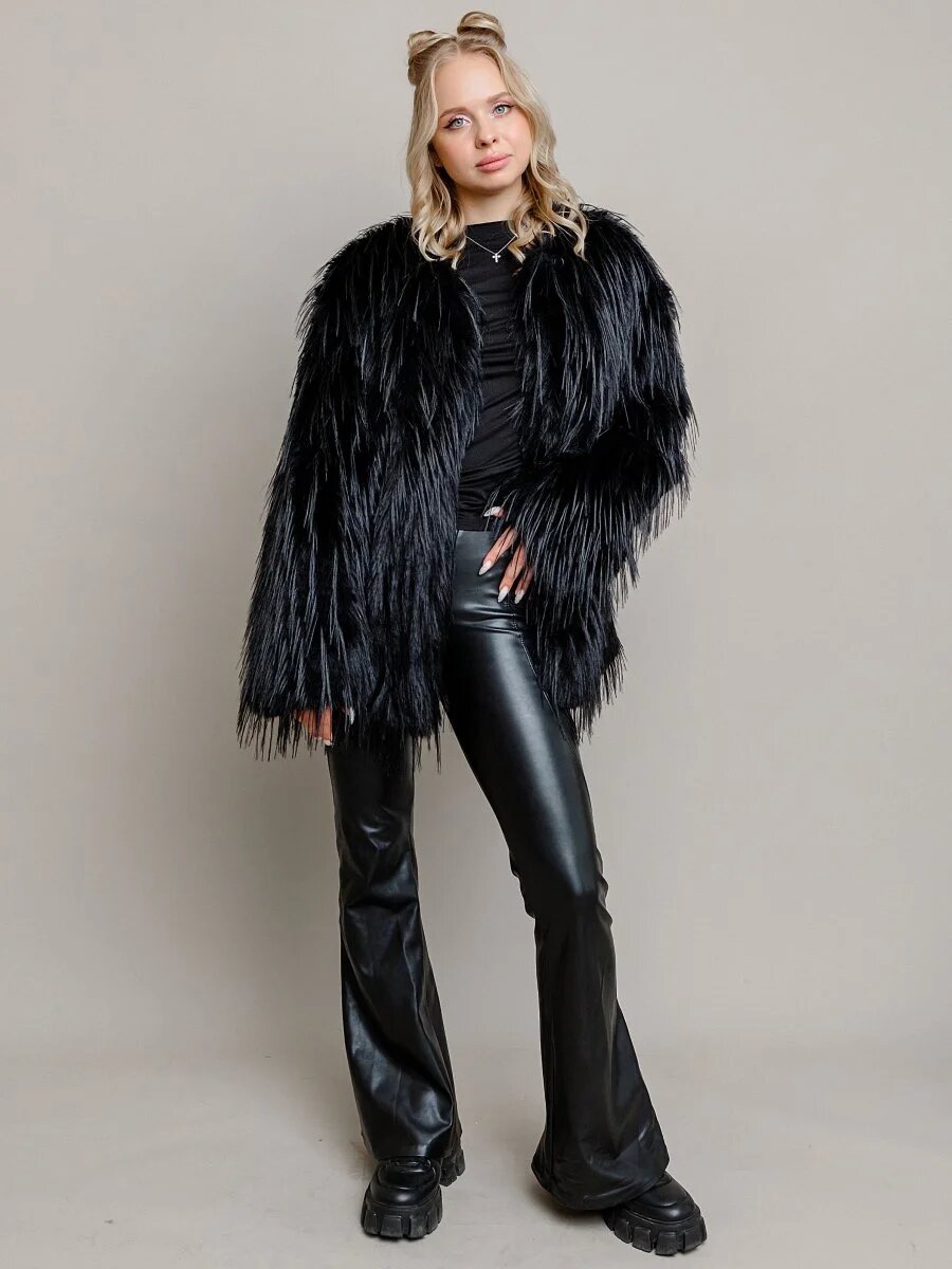 Шуба классика Batik, размер 42-46, графит