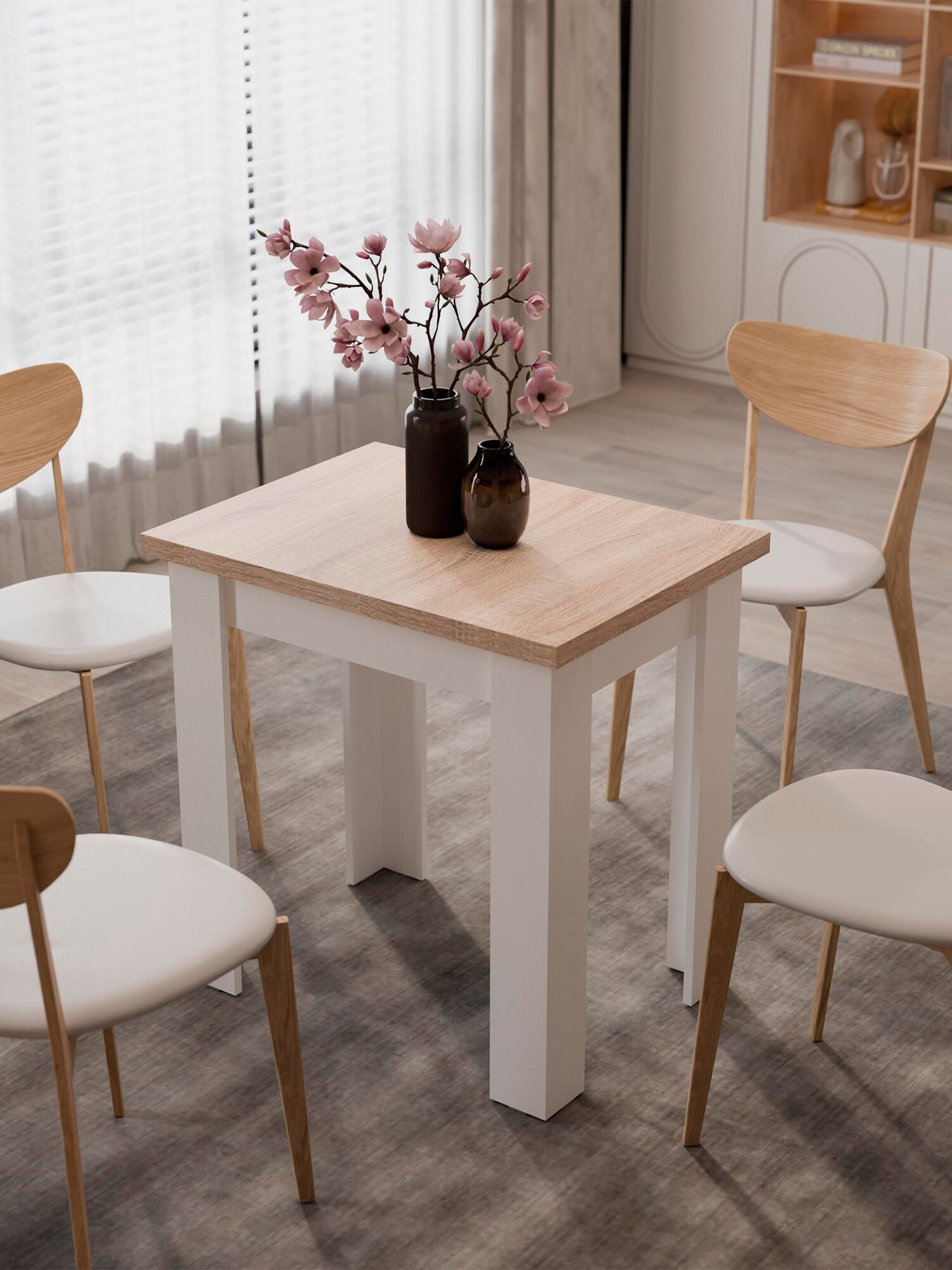 Стол кухонный FRENT Ронкс, обеденный, современный стиль, ЛДСП