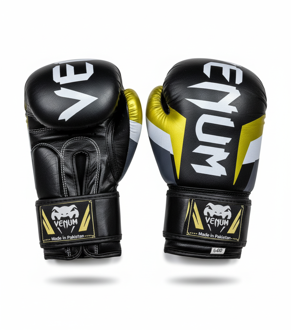 Боксерские перчатки, в стиле VENUM BUKA, для тренировок и спарринга MADE IN PAKISTAN