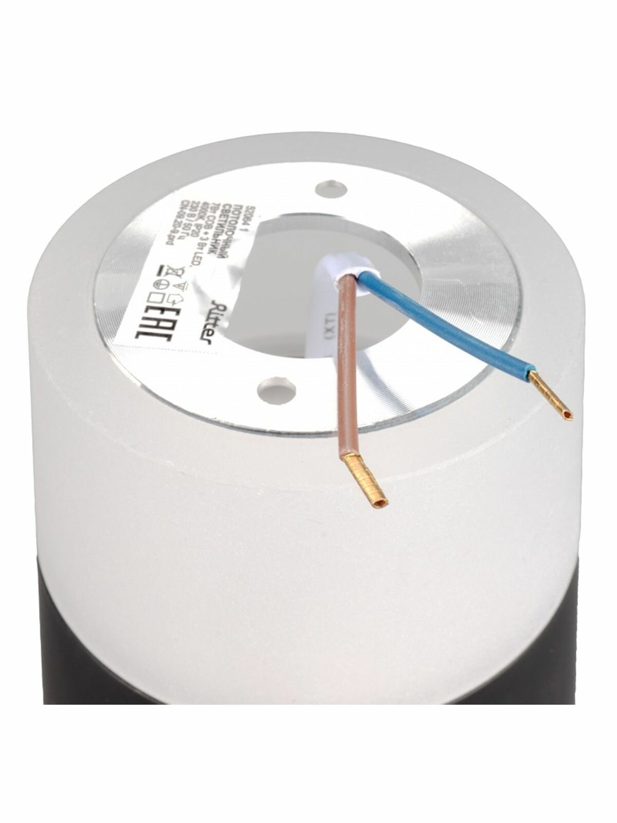 Потолочный светильник Ritter 10Вт белый — фото 1