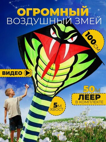 Изображение товара Воздушный Змей для ребенка большой