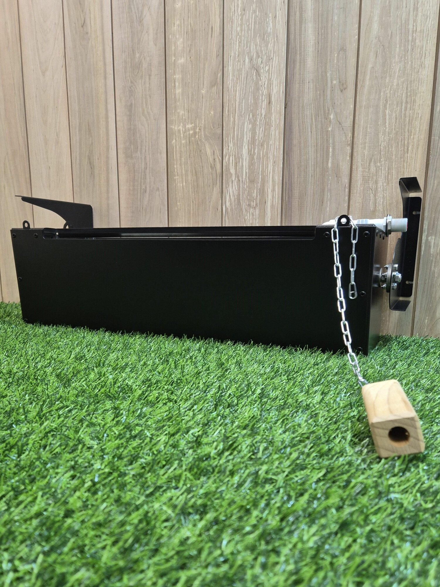 Обливное устройство "Поток" 16 л черное нержавейка 430я